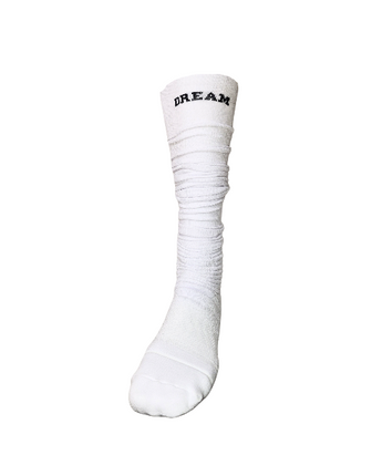 DREAM SCRUNCH SOCKS - WHITE